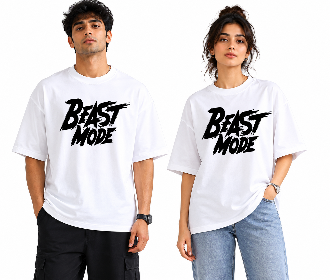 Anime Streetwear Oversized Terry T-Shirt