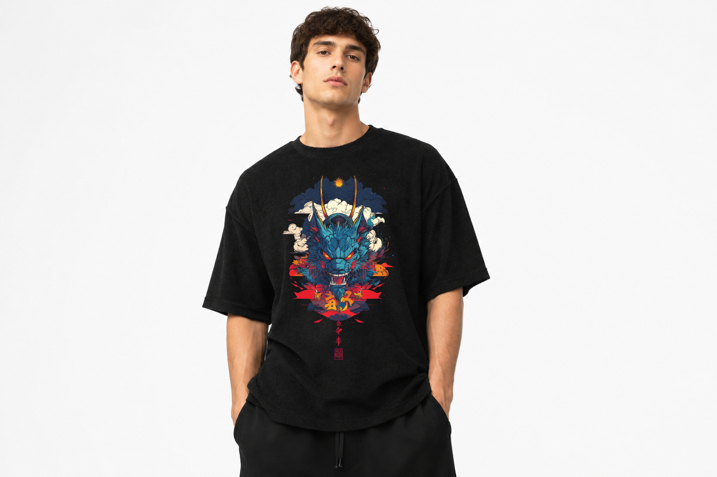 Everyday Anime Oversized Terry T-Shirt