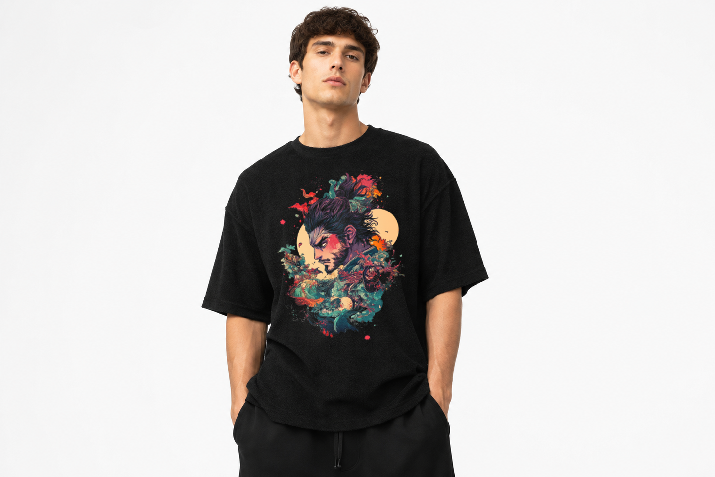 Anime Character Oversized T-Shirt