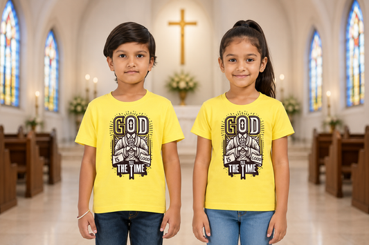 Kids Classic Crew Neck T-Shirt – Everyday Comfort Fit