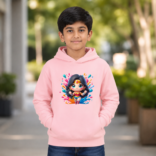 Active Kids Unisex Hoodie – Soft & Durable Fit