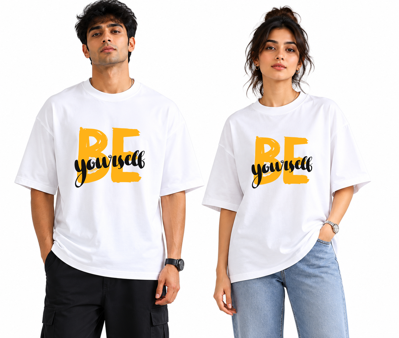 Unisex Anime Graphic Oversized T-Shirt