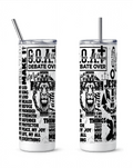 Stylish Christian Theme Tumbler with Splash-Proof Lid