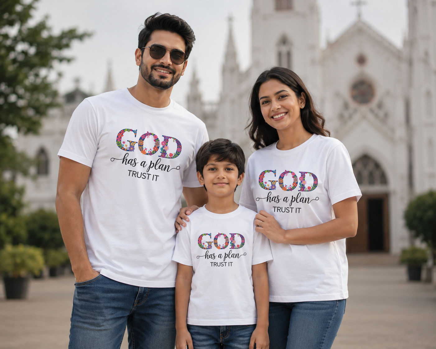 Faith Filled Family Matching Shirt
