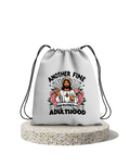 Christian Design | Drawstring Cotton Bag | Premium Christian Sport & Travel Bag