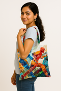 Premium Zip-Up Utility Tote Bag