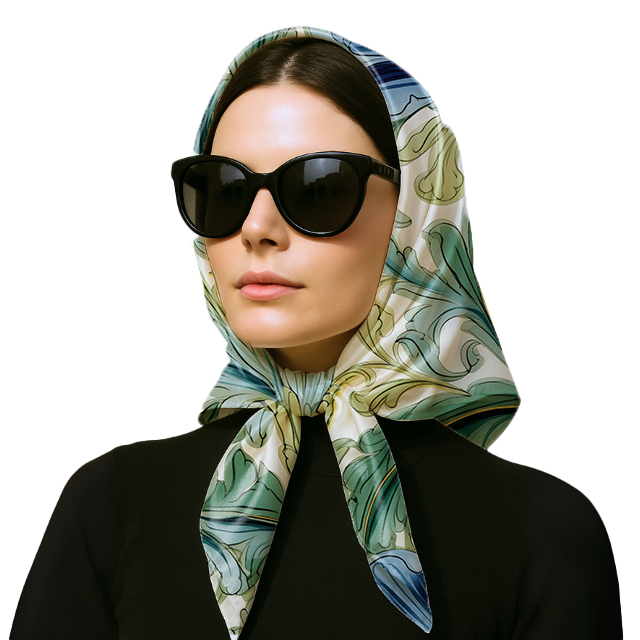 Luxe Printed Satin Scarf – Lightweight, Soft & Silky Smooth