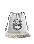 Christian Design | Drawstring Cotton Bag | Premium Christian Sport & Travel Bag