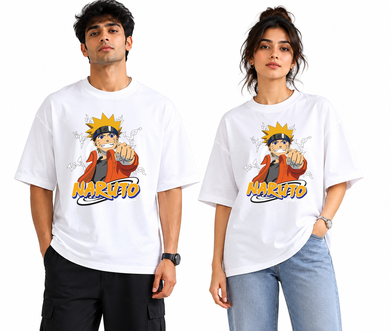 Unisex Oversized Anime Streetwear Tee