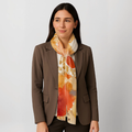 LuxeFlow Satin Stole – Premium Printed Fashion Wrap