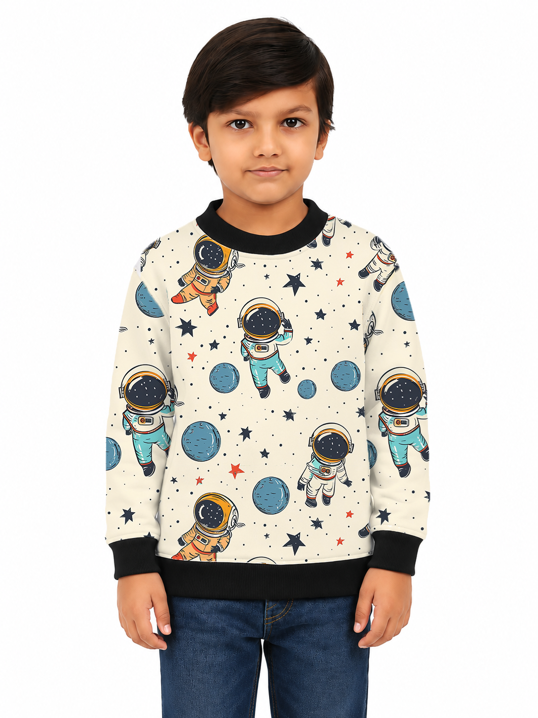 Happy Vibes Kids Sweatshirt