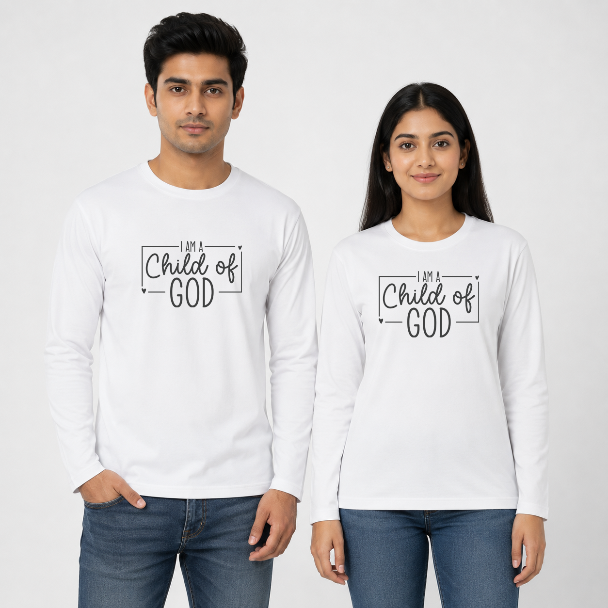 Classic Cotton Full Sleeve Tee - Child of God