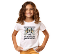 Christian Quotes Printed T-Shirt for Boys & Girls | 100% Cotton Classic Crew Neck | Soft Everyday Christian Wear