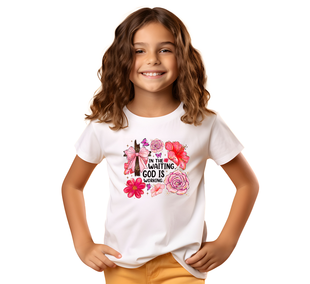 Christian Quotes Printed T-Shirt for Boys & Girls | 100% Cotton Classic Crew Neck | Soft Everyday Christian Wear