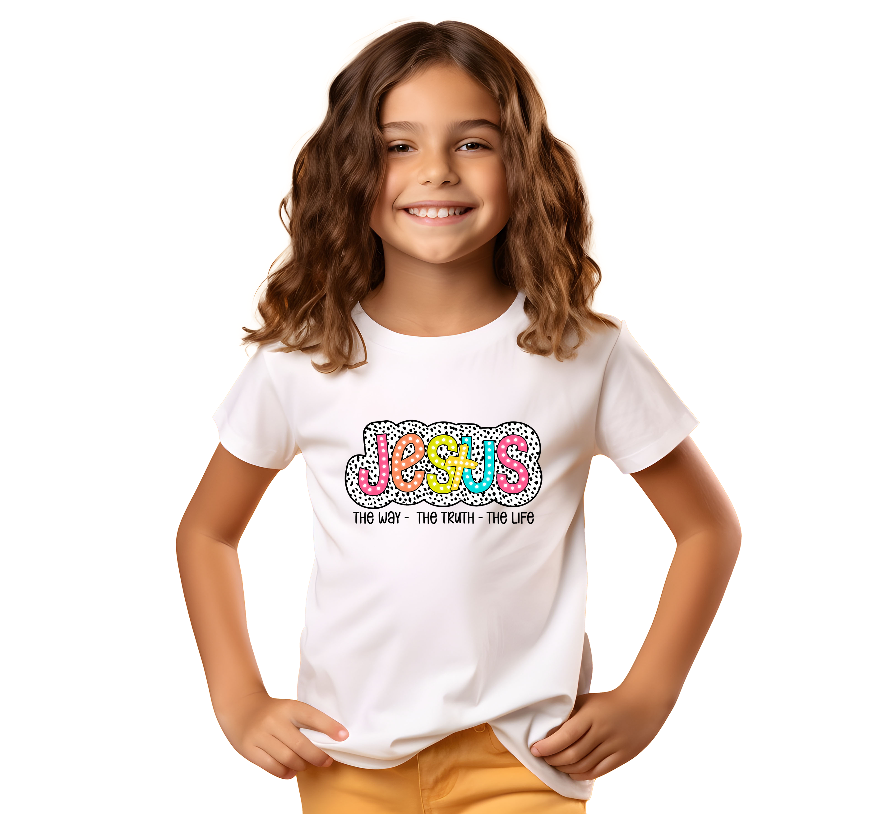 Christian Quotes Printed T-Shirt for Boys & Girls | 100% Cotton Classic Crew Neck | Soft Everyday Christian Wear