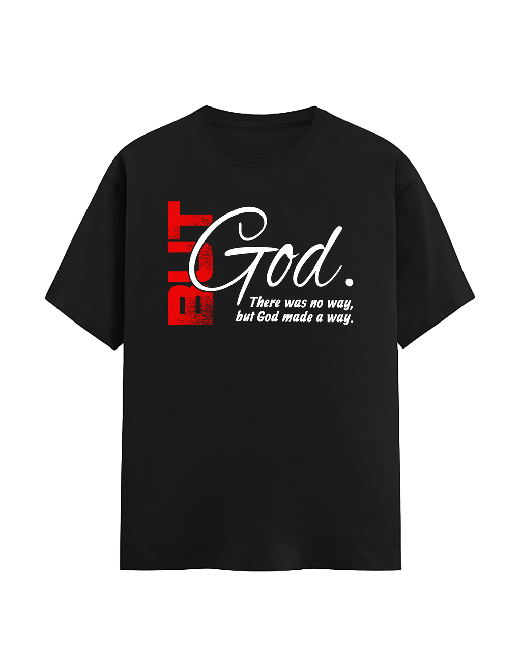 Christian Quotes Printed Unisex Stretch T-Shirt | Premium 240 GSM White Christian Tee | Soft Cotton Blend