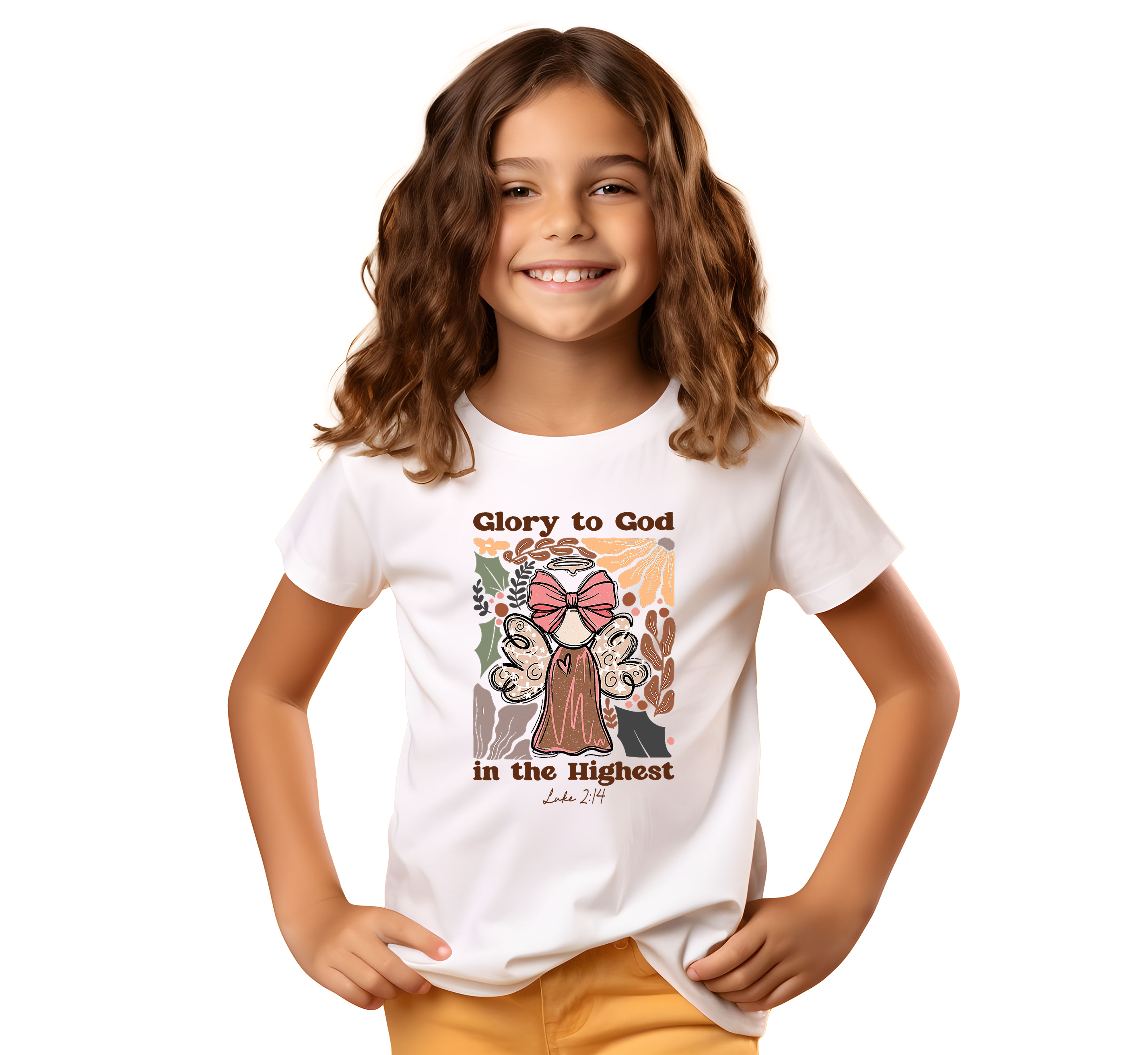 Christian Quotes Printed T-Shirt for Boys & Girls | 100% Cotton Classic Crew Neck | Soft Everyday Christian Wear