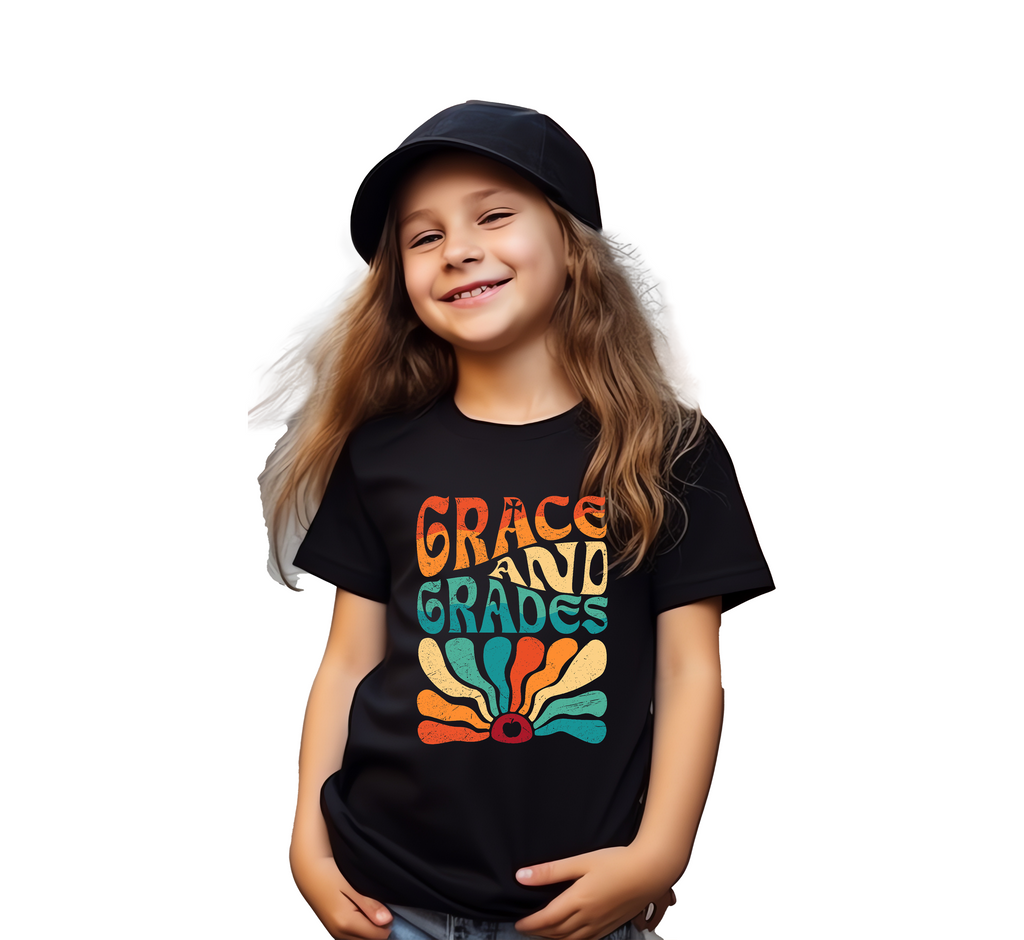Christian Quotes Printed T-Shirt for Boys & Girls | 100% Cotton Classic Crew Neck | Soft Everyday Christian Wear