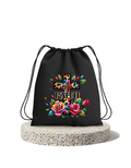 Faith Drawstring Cotton Bag | Premium Christian Sport & Travel Bag