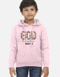 God Has a Plan – Trust It Kids Hoodie | Christian Quote Printed Hoodie | 100% Cotton Premium Comfort